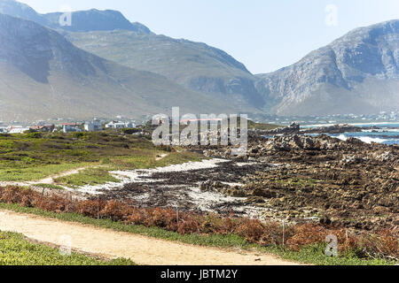 Betty's bay landscape view in South Africa Stock Photo