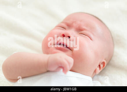 Baby cry Stock Photo