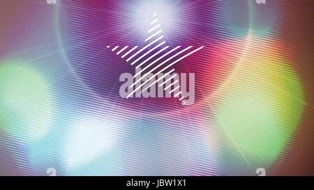Abstract blurred Festive Event Background - Vector Illustration Stock Vector