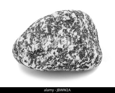 granite Stone isolated on white background. Stock Photo