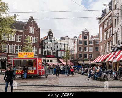 Spui, Platz in Amsterdam, Provinz Nordholland, Niederlande Spui, square in Amsterdam, Province North Holland, Netherlands Stock Photo