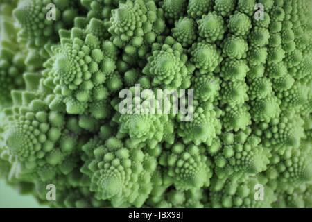 An image of a vegetable - romanesco Stock Photo