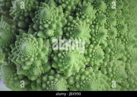 An image of a vegetable - romanesco Stock Photo