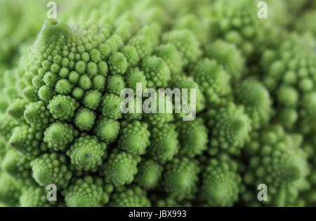 An image of a vegetable - romanesco Stock Photo