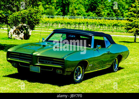1969 Pontiac GTO Convertible Stock Photo