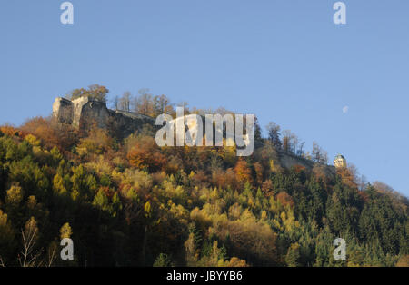 festung königstein,  Königstein, festung,  elbsandstein, elbsandsteingebirge, sächsische schweiz, natur, landschaft, herbst, jahreszeit, wald,  sachsen, deutschland, burg Stock Photo