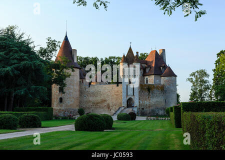 France, Allier (03),  Saint-Pourçain-sur-Besbre, Château de Thoury // France, Allier,  Saint Pourcain sur Besbre, Thoury castle Stock Photo