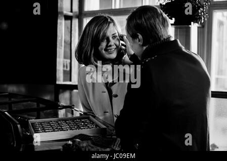 The Happiest Day in the Life of Olli Mäki   Hymyilevä mies   Year : 2016 Finland / Sweden / Germany  Director : Juho Kuosmanen  Oona Airola, Jarkko Lahti Photo: Sami Kuokkanen.  It is forbidden to reproduce the photograph out of context of the promotion of the film. It must be credited to the Film Company and/or the photographer assigned by or authorized by/allowed on the set by the Film Company. Restricted to Editorial Use. Photo12 does not grant publicity rights of the persons represented. Stock Photo