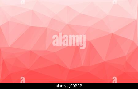 triangles abstract background - red white - vector illustration Stock Vector