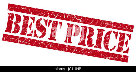 Best price grunge red stamp Stock Photo