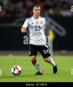 Germany's Diego Demme in action during the World Cup qualifying group C soccer match between Germany and San Marino in Nuremberg, Germany, 10 June 2017. - NO WIRE SERVICE - Photo: Thomas Eisenhuth/dpa-Zentralbild/ZB Stock Photo