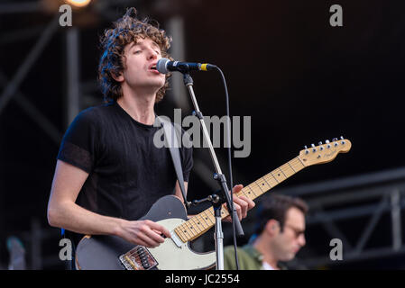 Belfast, Northern Ireland. 14 Jun 2017 - The Kooks launch the Belsonic Music Festival Stock Photo