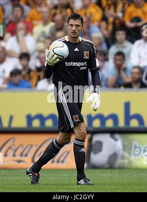 MATT DUKE HULL CITY FC HULL CITY FC KC STADIUM HULL ENGLAND 07 August 2010 Stock Photo