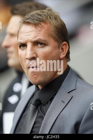 BRENDAN RODGERS SWANSEA CITY FC MANAGER SWANSEA CITY FC MANAGER Stock Photo: 144601516 - Alamy