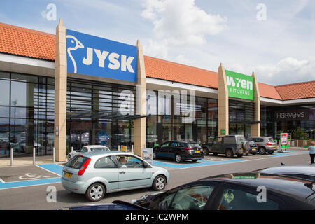 Clifton Moor Retail Park, York Stock Photo