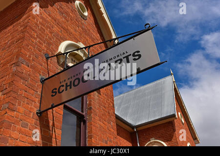 Tenterfield historic school of arts buiding in the main street Stock Photo