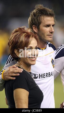 DAVID BECKHAM LOS ANGELES GALAXY CARSON LOS ANGELES CALIFORNIA USA 24 September 2010 Stock Photo