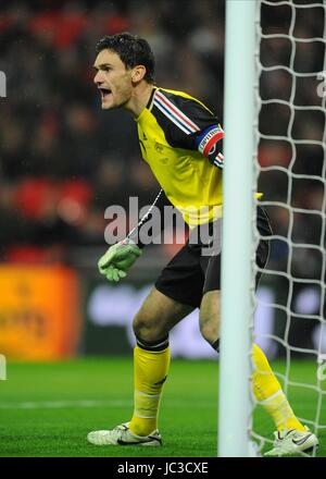 HUGO LLORIS FRANCE WEMBLEY STADIUM LONDON ENGLAND 17 November 2010 Stock Photo