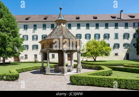 Abbey Novacella ( Abbazia di Novacella ). Novacella Abbey, still run by the Augustinians, lies few km away from Bressanone/Brixen, south Tyrol - Italy Stock Photo