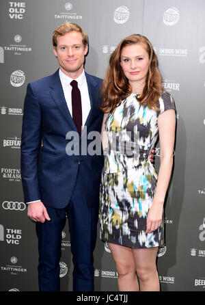 Claudia Jolly and Sam Reid arriving at the Summer Party 199 for The Old