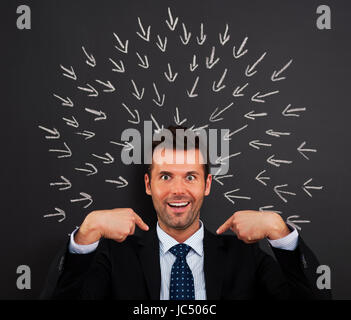 Invest in me! I'm the best! Stock Photo