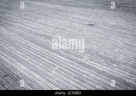 Large area of a wooden floor terace Stock Photo