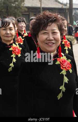 Umas Festival, Temple of Confucius, Pingyao, Shanxi province, China Stock Photo