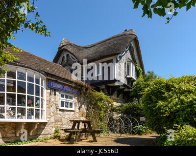 Vernon Cottage Thatched Isle Of Wight England United Kingdom Of