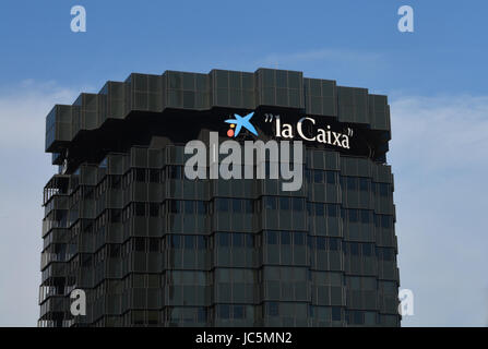 headquarters building of CaixaBank, Barcelona, Spain