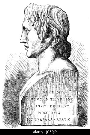 Classical Portrait Of Alexander The Great Alexander III Of Macedon classical-portrait-of-alexander-the-great-alexander-iii-of-macedon