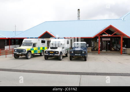 King Edward VII Memorial Hospital, Stanley, Falkland Islands Stock Photo
