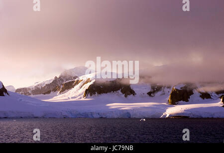 Scenery of Antarctic, Landschaft der Antarktis Stock Photo