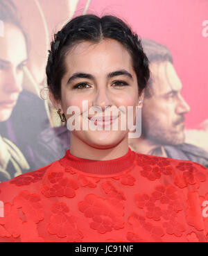 Alanna Masterson arrives at the "Baby Driver" Los Angeles Premiere held