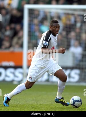 KAGISHO DIKGACOI FULHAM FC KC STADIUM HULL ENGLAND 27 March 2010 Stock Photo