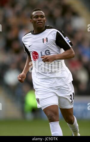 KAGISHO DIKGACOI FULHAM FC KC STADIUM HULL ENGLAND 27 March 2010 Stock Photo