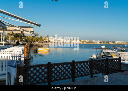 Paphos harbour, tourist area,  sea front,  Cyprus Stock Photo