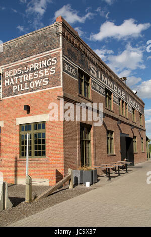 The Simmons Building at the East Village in Calgary, Canada. Stock Photo