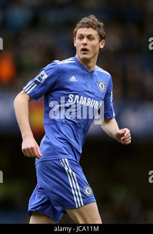 NEMANJA MATIC CHELSEA FC CHELSEA FC STAMFORD BRIDGE LONDON ENGLAND 09 May 2010 Stock Photo