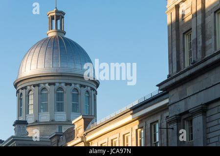 Montreal, Canada - 13 June 2017: Bonsecours Market in the Old Port of Montreal Stock Photo