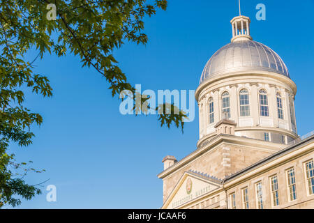 Montreal, Canada - 11 June 2017: Bonsecours Market in Old Montreal Stock Photo