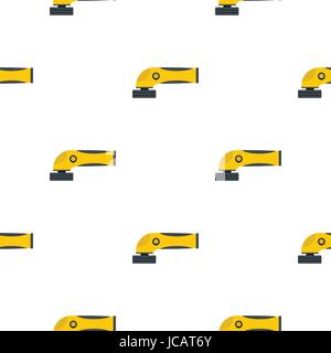 Grinder machine pattern flat Stock Vector