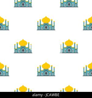 Muslim mosque pattern flat Stock Vector