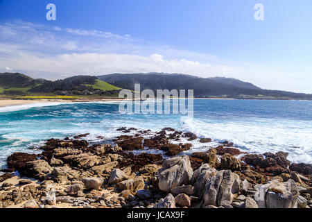 A view of Carmel-by-the-Sea Stock Photo