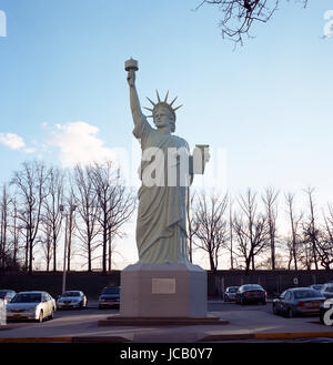 Statue of Liberty Replica - Brooklyn Museum Stock Photo