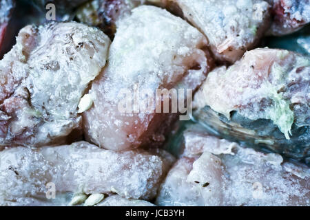 Scientific name: Bramidae , Higher classification: Percoidea Fresh Pomfret for sale in the market. Stock Photo