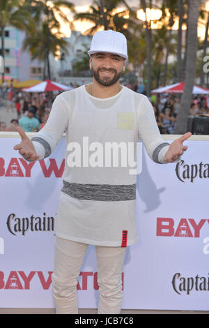Paramount Pictures' World Premiere of 'Baywatch' on the beach in Lummus Park Ocean Drive & 7th ST. in Miami Beach,  Featuring: Nacho Where: Miami Beach, Florida, United States When: 13 May 2017 Credit: JLN Photography/WENN.com Stock Photo