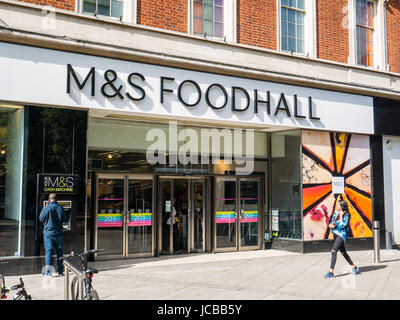 M S Foodhall, Reading, Berkshire, England Stock Photo