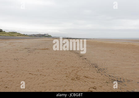 The beach at Seascale, Cumbria Stock Photo