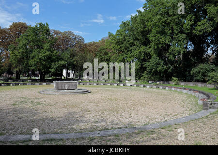 Monument to the Hungarian communist dead from the 1956 Revolution, Kerepesi Cemetery, Budapest, Hungary. Stock Photo