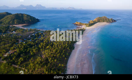 Photos landscape of the Philippine Islands aerial view Stock Photo